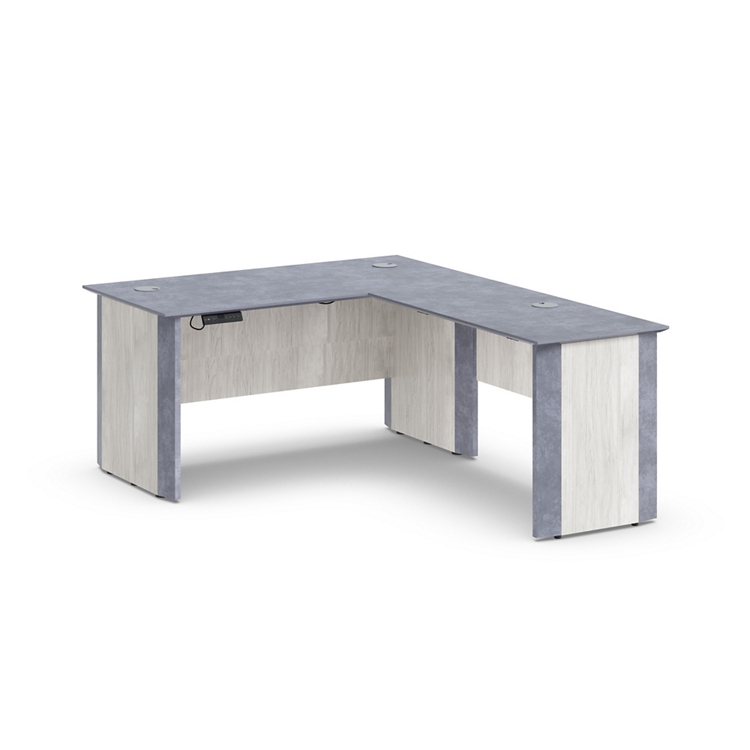 Allure Height Adjustable L-Desk - 60